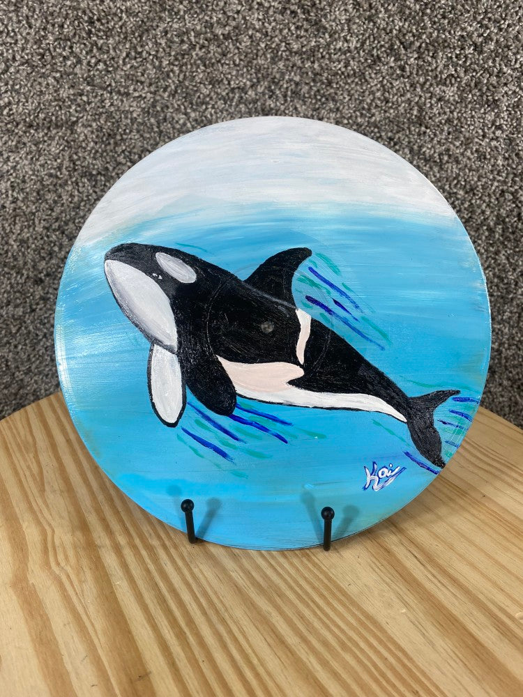 Killer Whale Vinyl Record Unframed