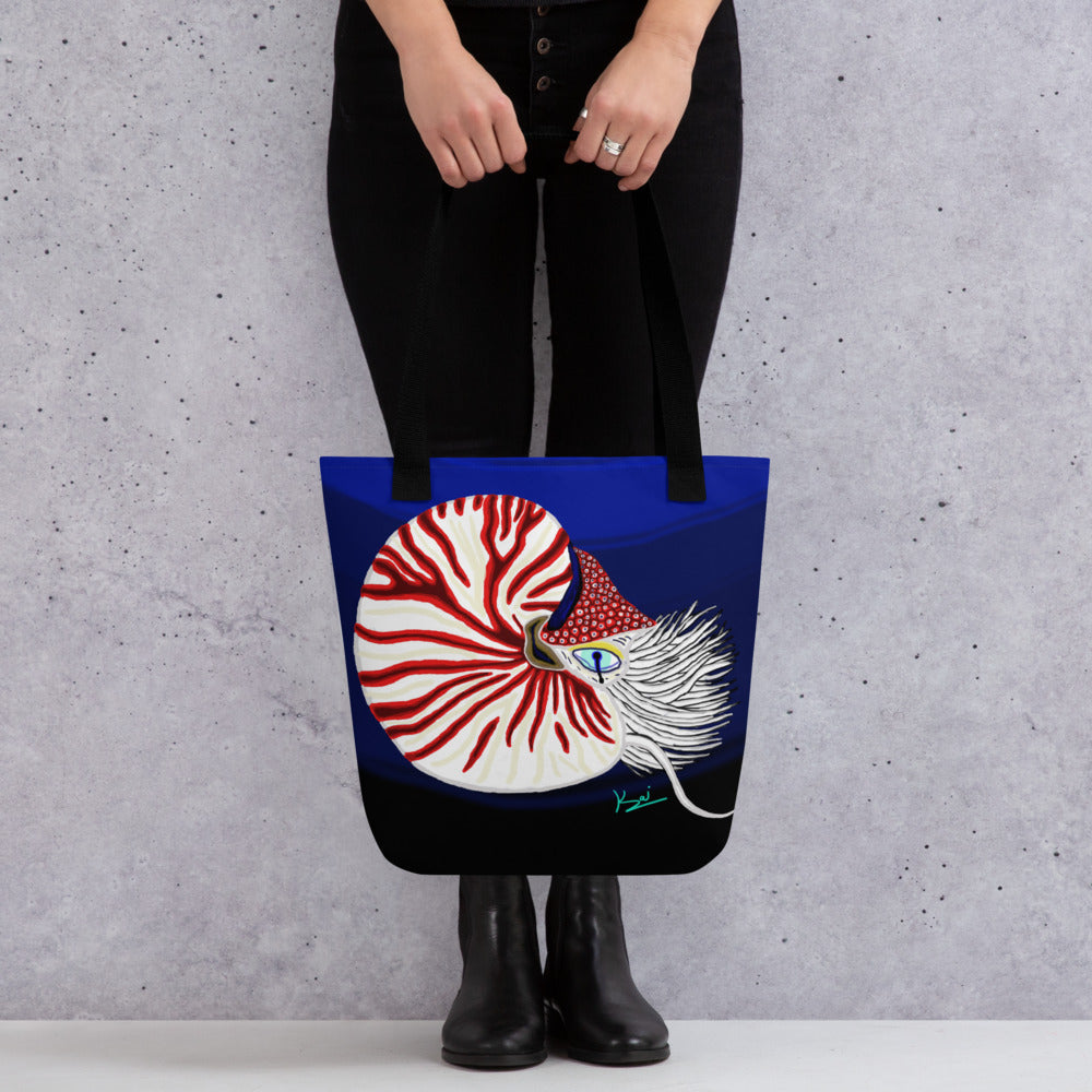 "Nautilus" By Kai Gentile Tote Bag