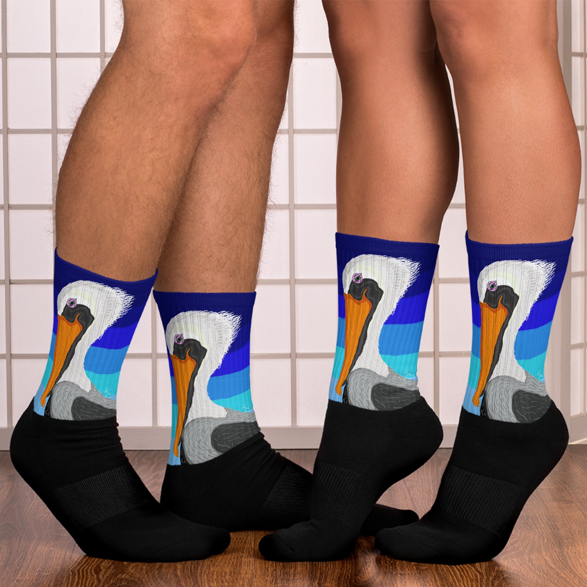 "Pelican" by Kai Gentile Socks