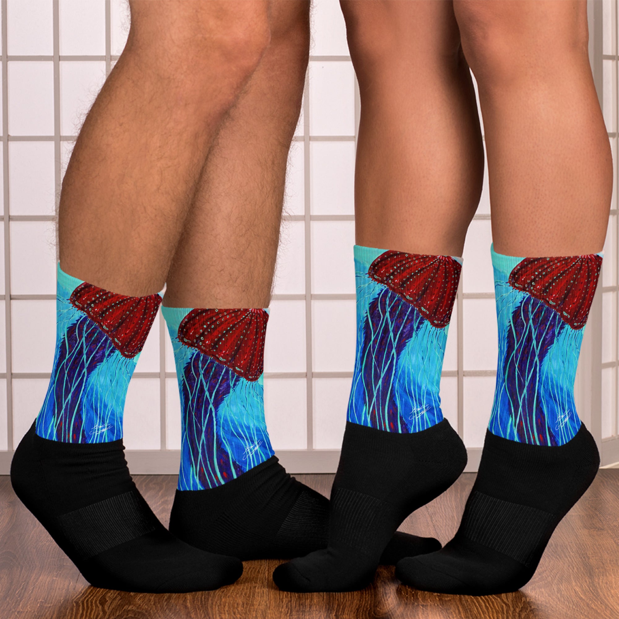 "King Jelly" By Kai Gentile Socks