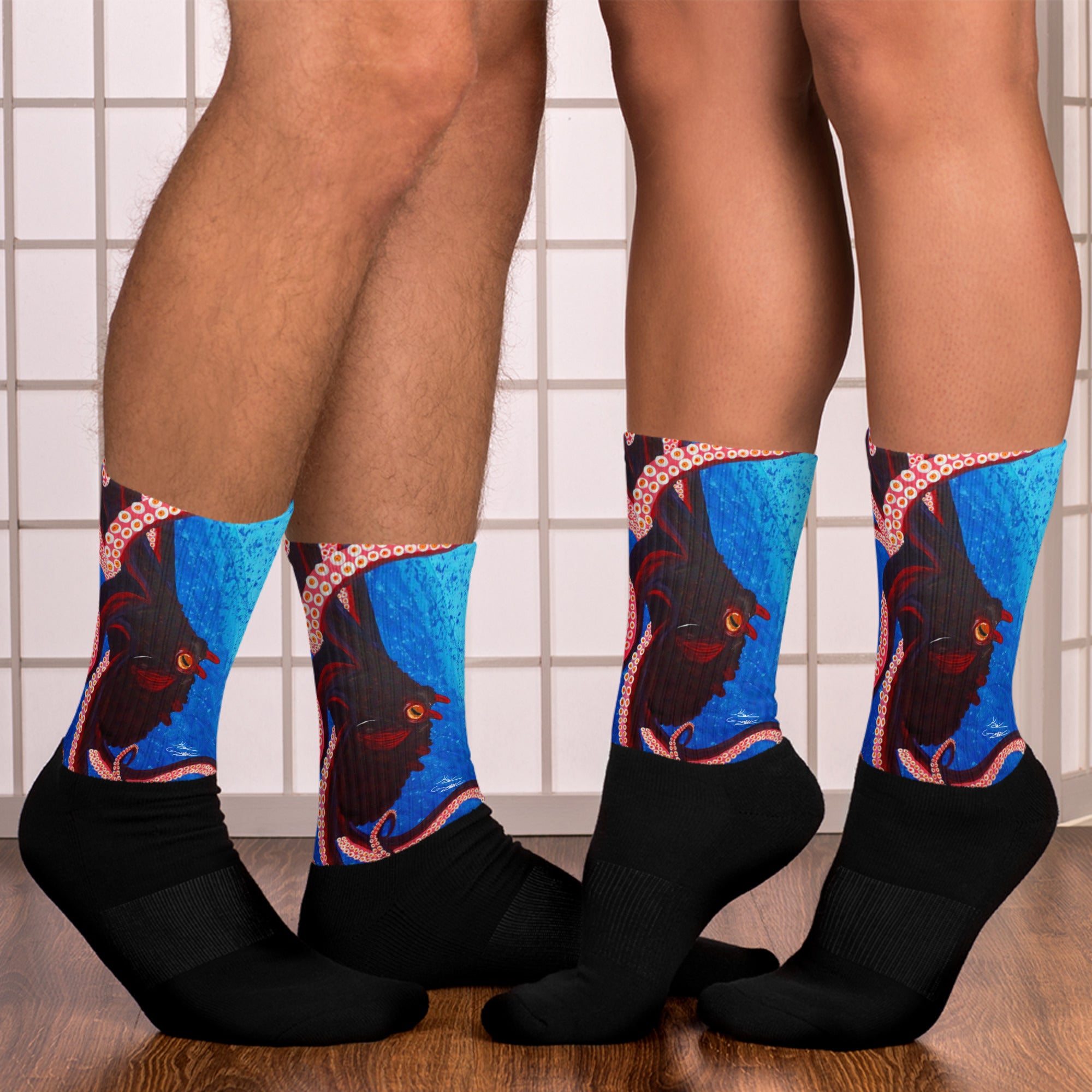 "The Whole Package" By Kai Gentile Octopus Socks