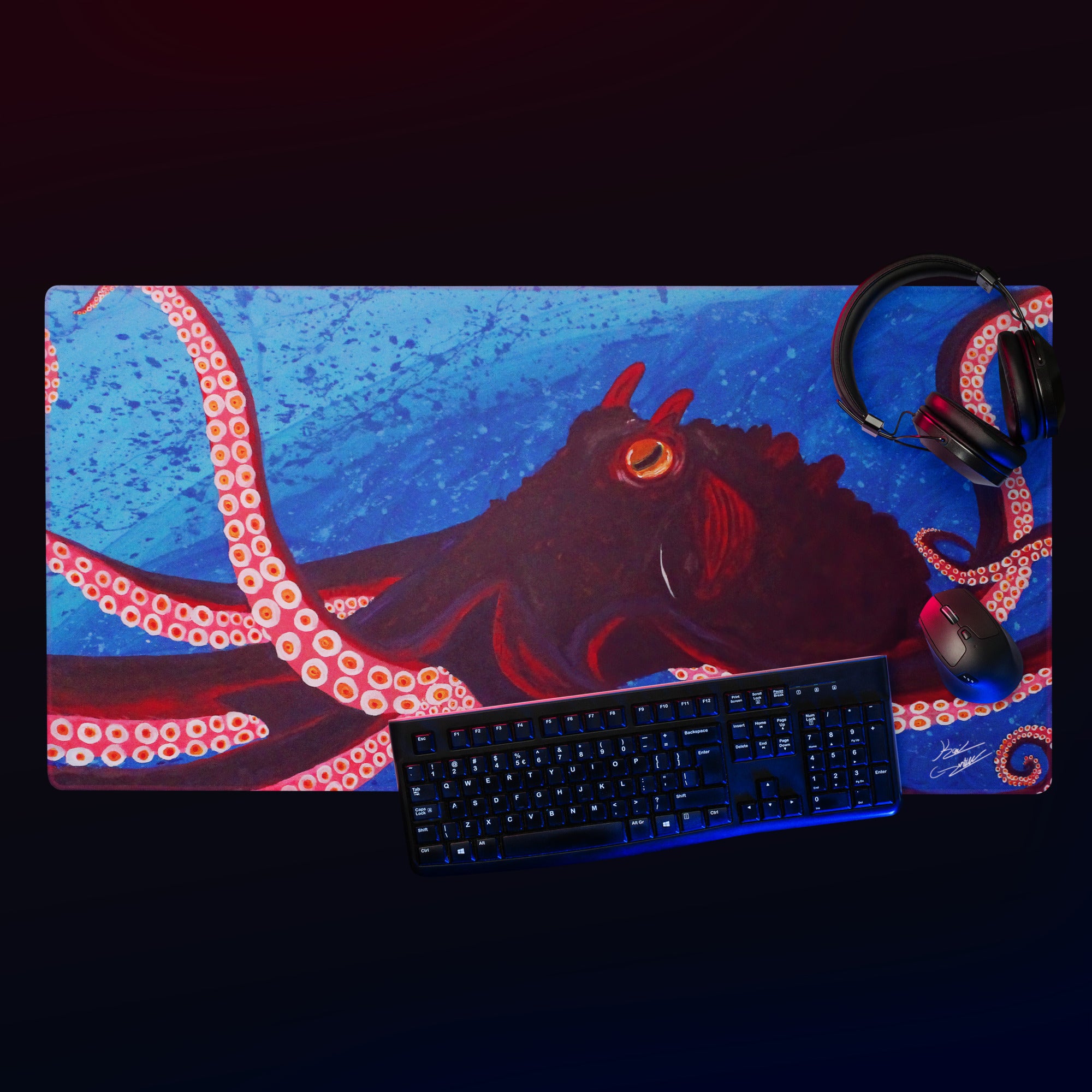 "The Whole Package" By Kai Gentile Gaming Mouse Pad