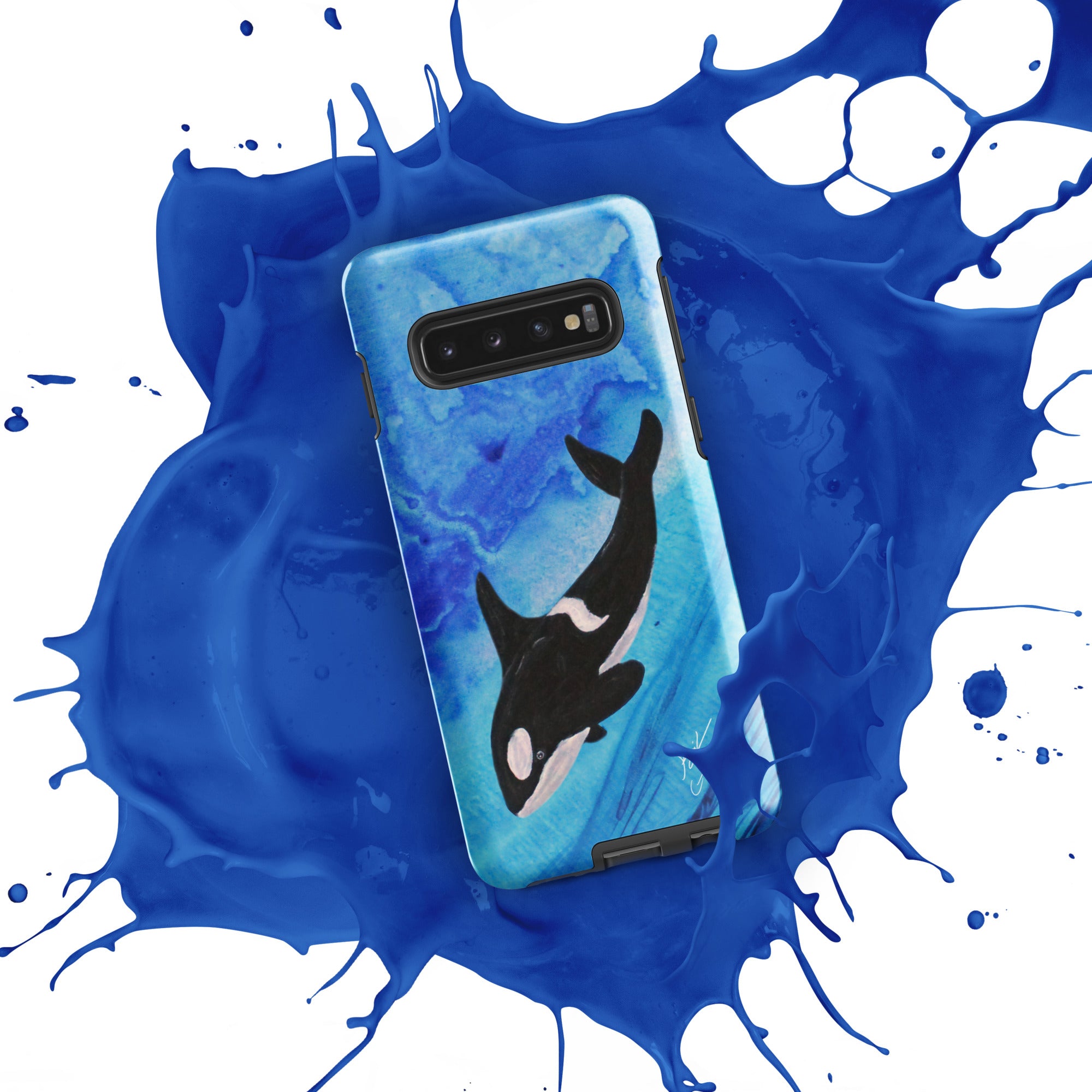 "Killer Whale" By Kai Gentile Tough case for Samsung Phone®