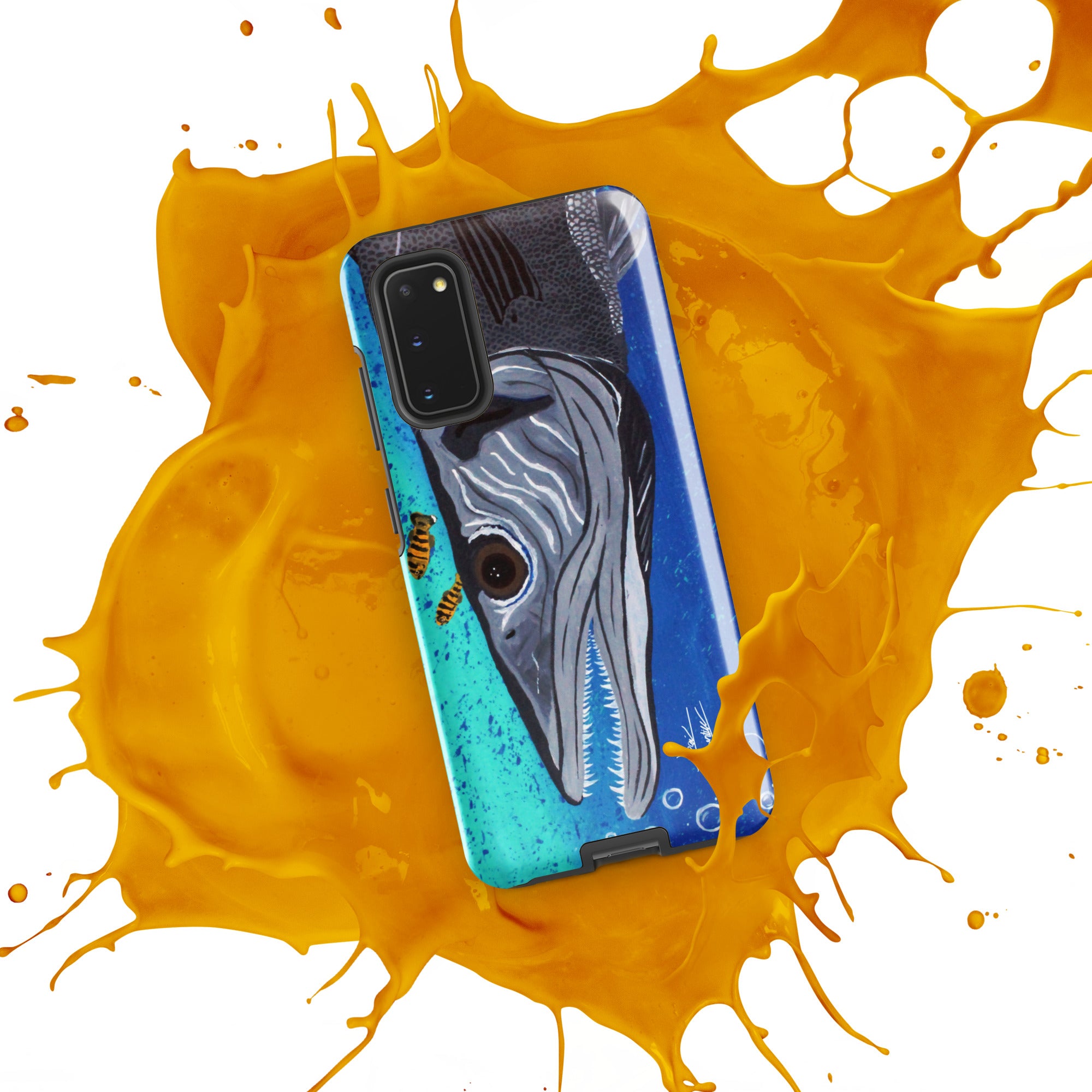 "Ooh! Barracuda!" By Kai Gentile Tough case for Samsung Phone®