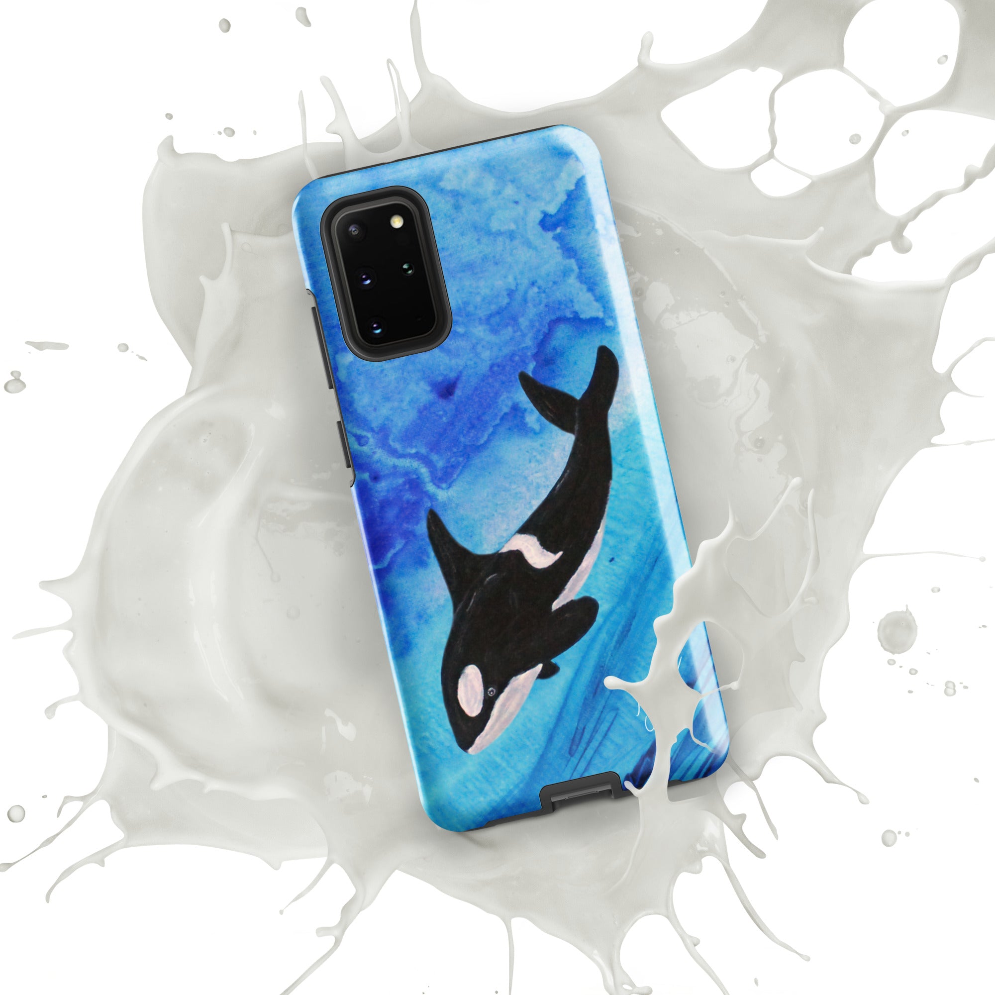 "Killer Whale" By Kai Gentile Tough case for Samsung Phone®