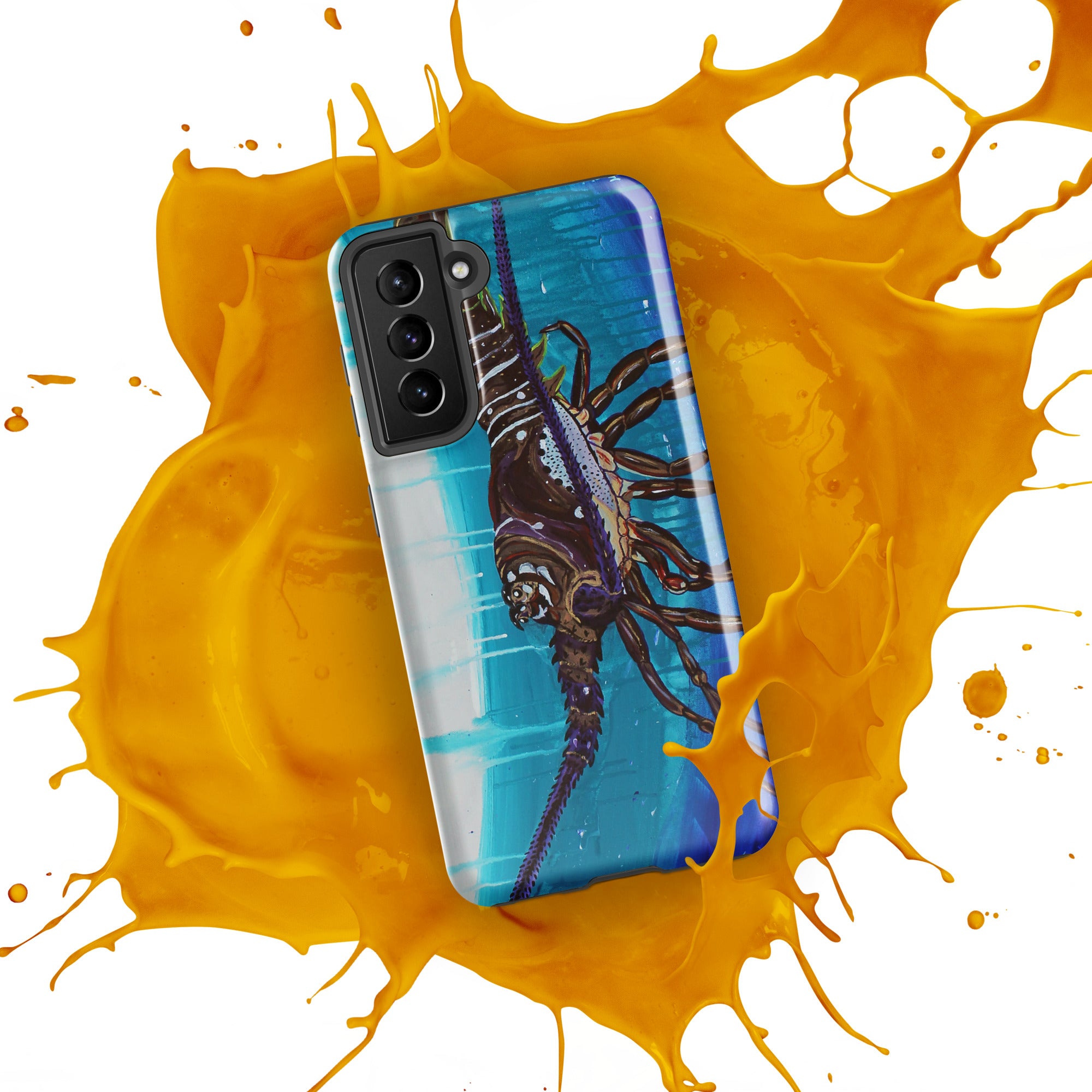 "Florida Spiny Lobster" By Kai Gentile Tough case for Samsung Phone®