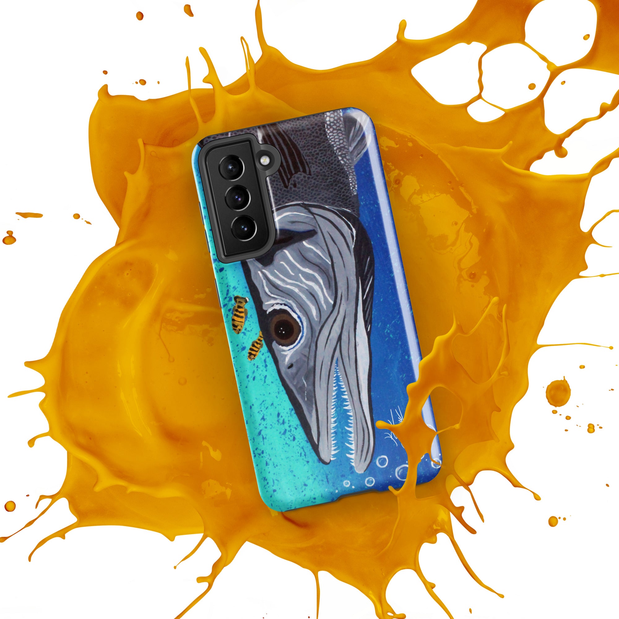 "Ooh! Barracuda!" By Kai Gentile Tough case for Samsung Phone®