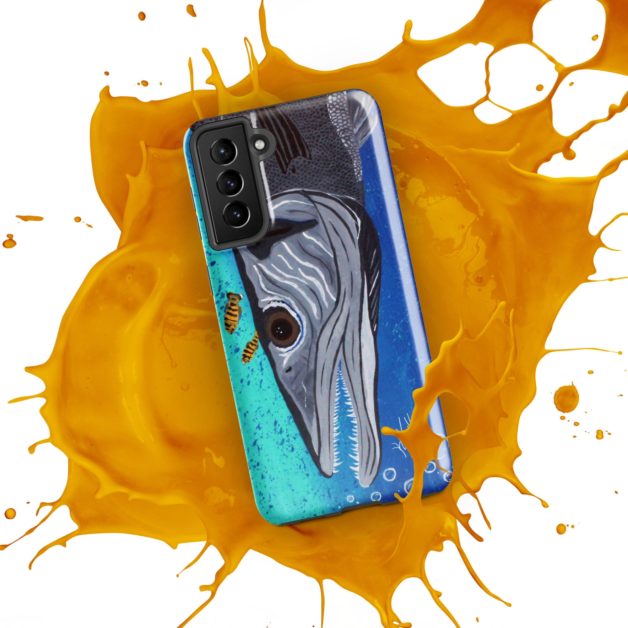 "Ooh! Barracuda!" By Kai Gentile Tough case for Samsung Phone®