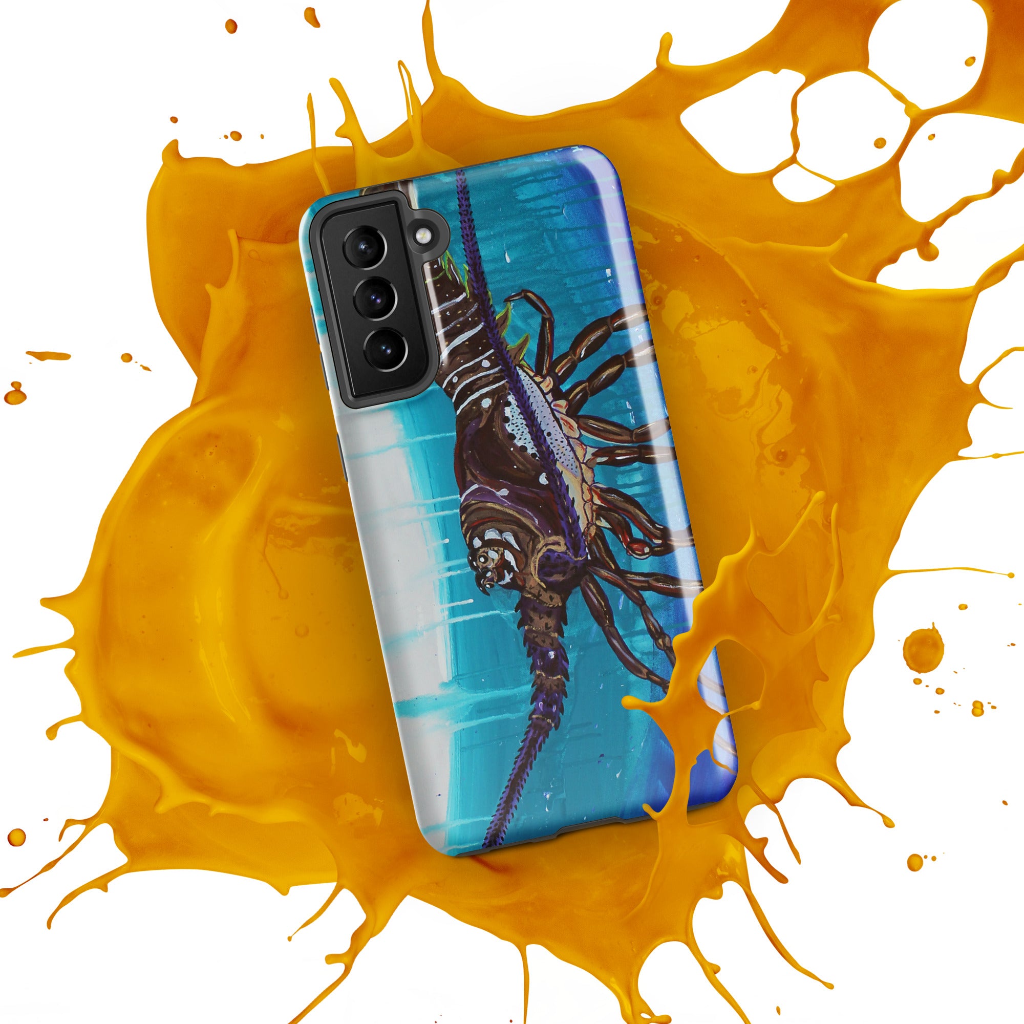 "Florida Spiny Lobster" By Kai Gentile Tough case for Samsung Phone®