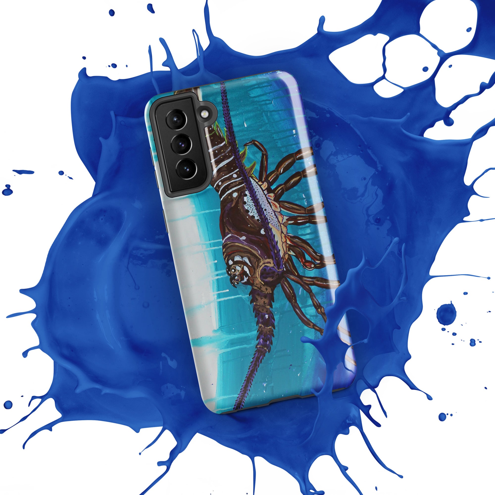 "Florida Spiny Lobster" By Kai Gentile Tough case for Samsung Phone®