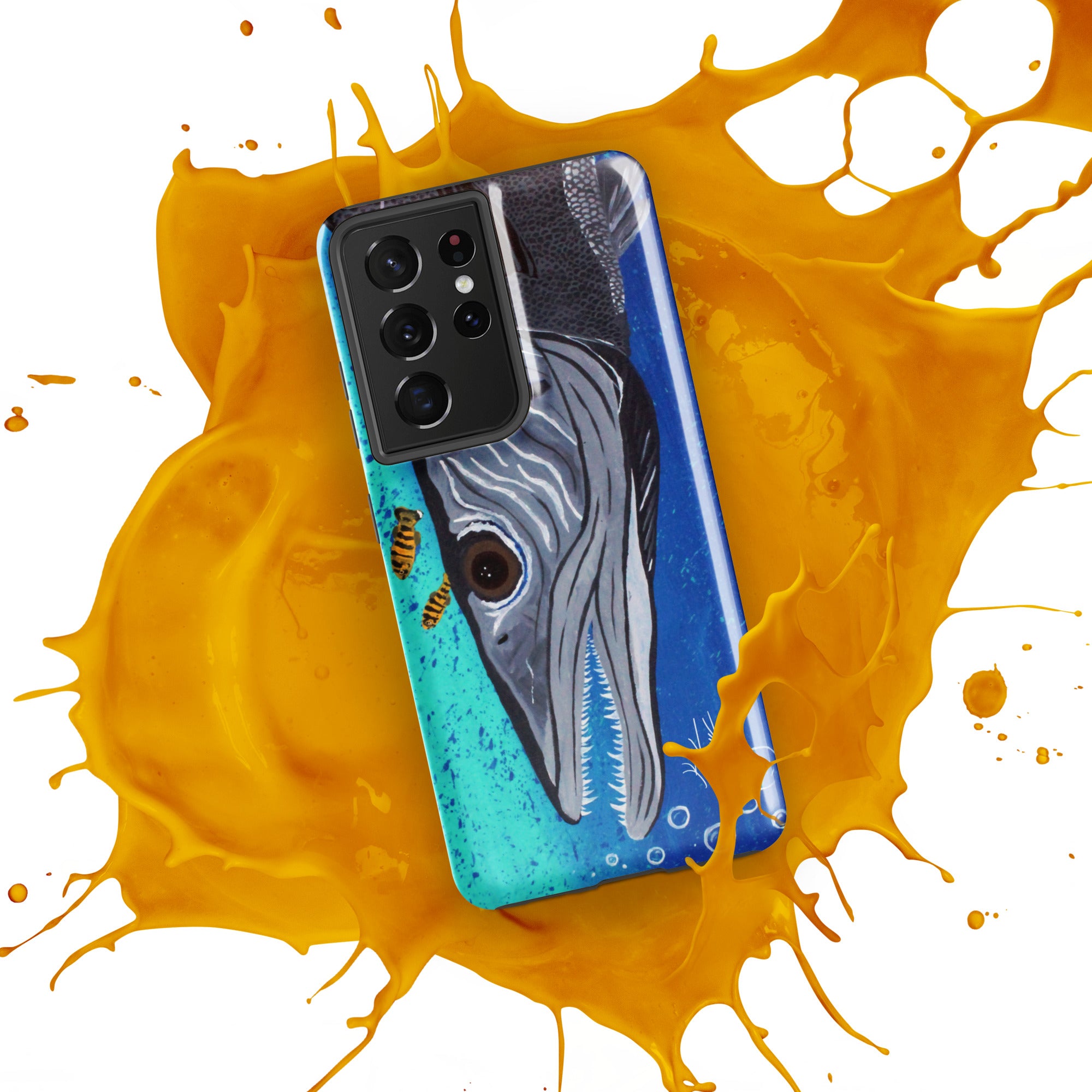 "Ooh! Barracuda!" By Kai Gentile Tough case for Samsung Phone®