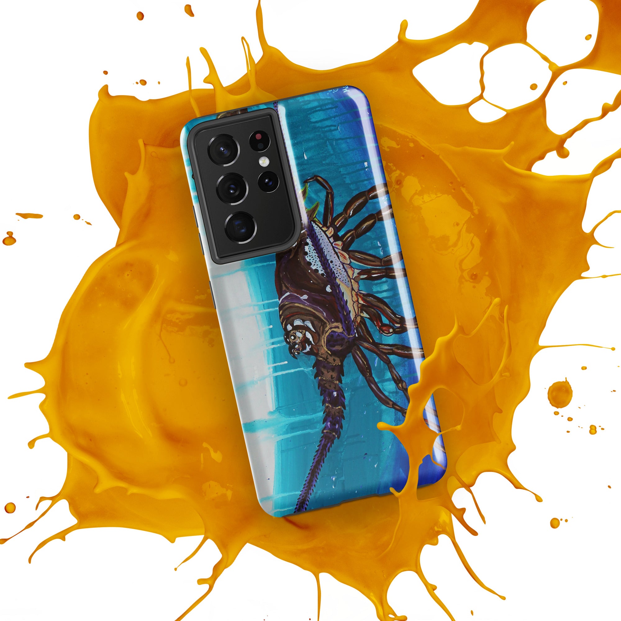 "Florida Spiny Lobster" By Kai Gentile Tough case for Samsung Phone®