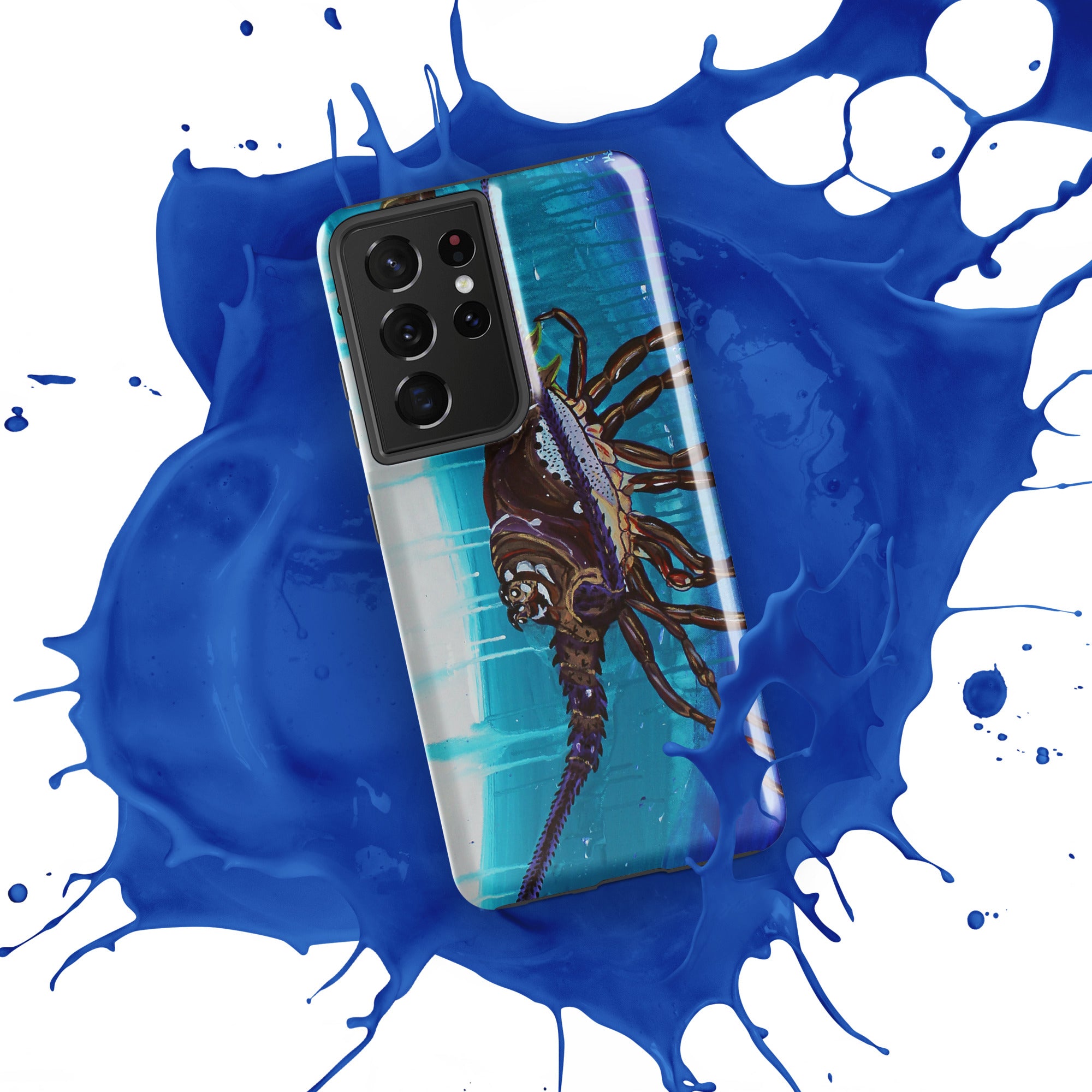 "Florida Spiny Lobster" By Kai Gentile Tough case for Samsung Phone®