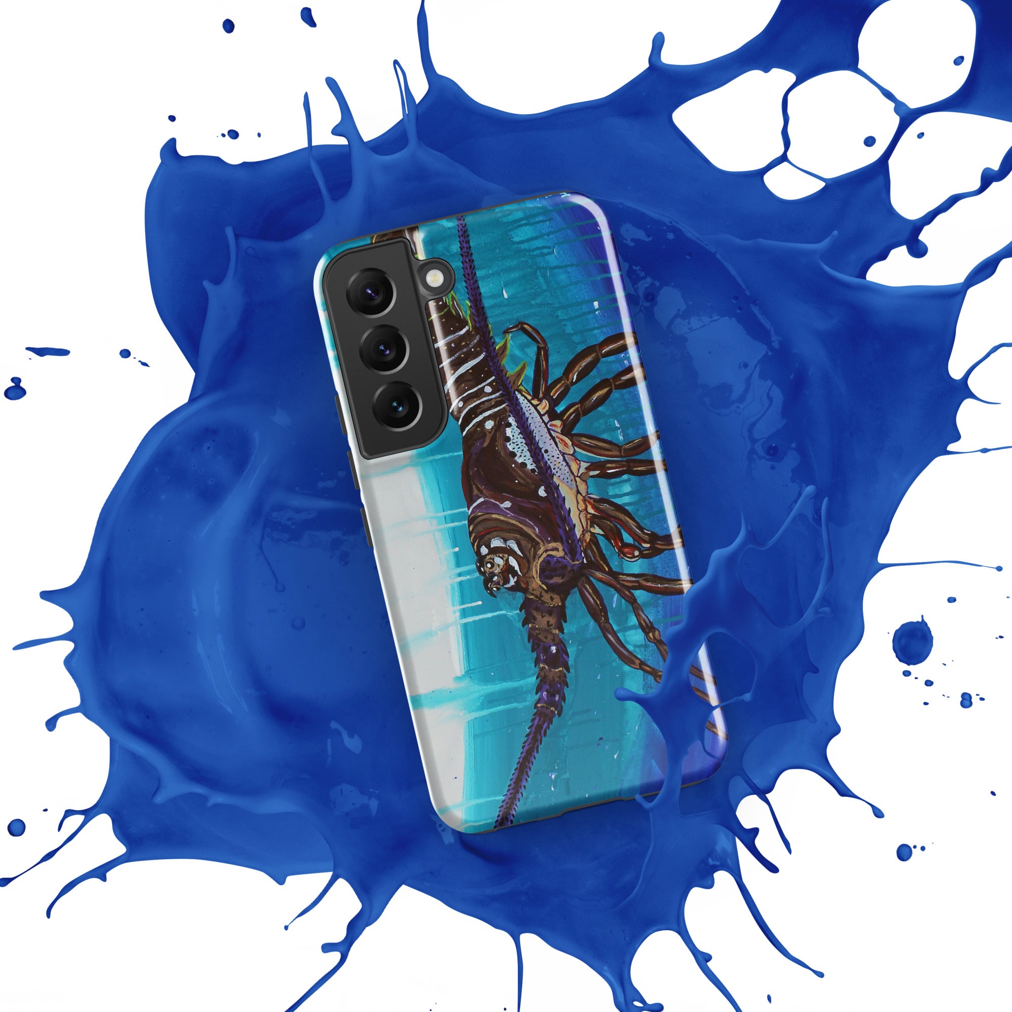 "Florida Spiny Lobster" By Kai Gentile Tough case for Samsung Phone®