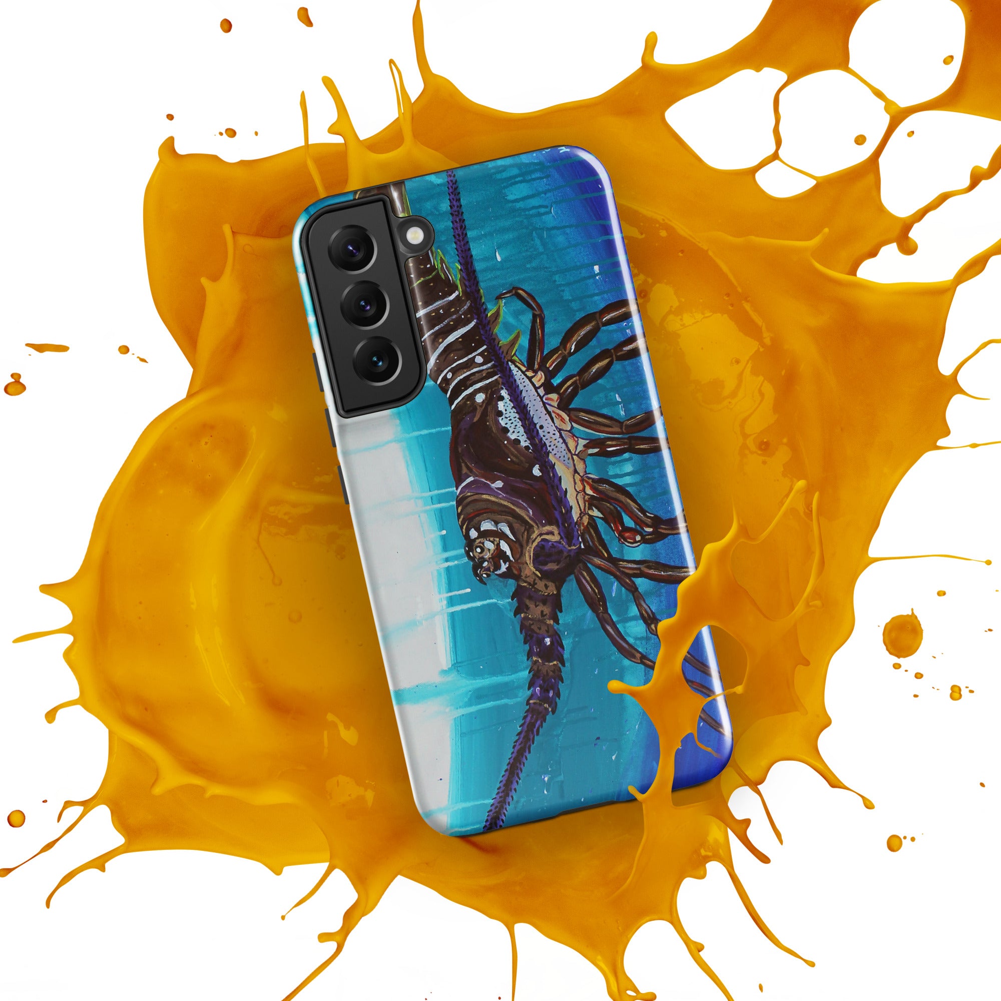 "Florida Spiny Lobster" By Kai Gentile Tough case for Samsung Phone®