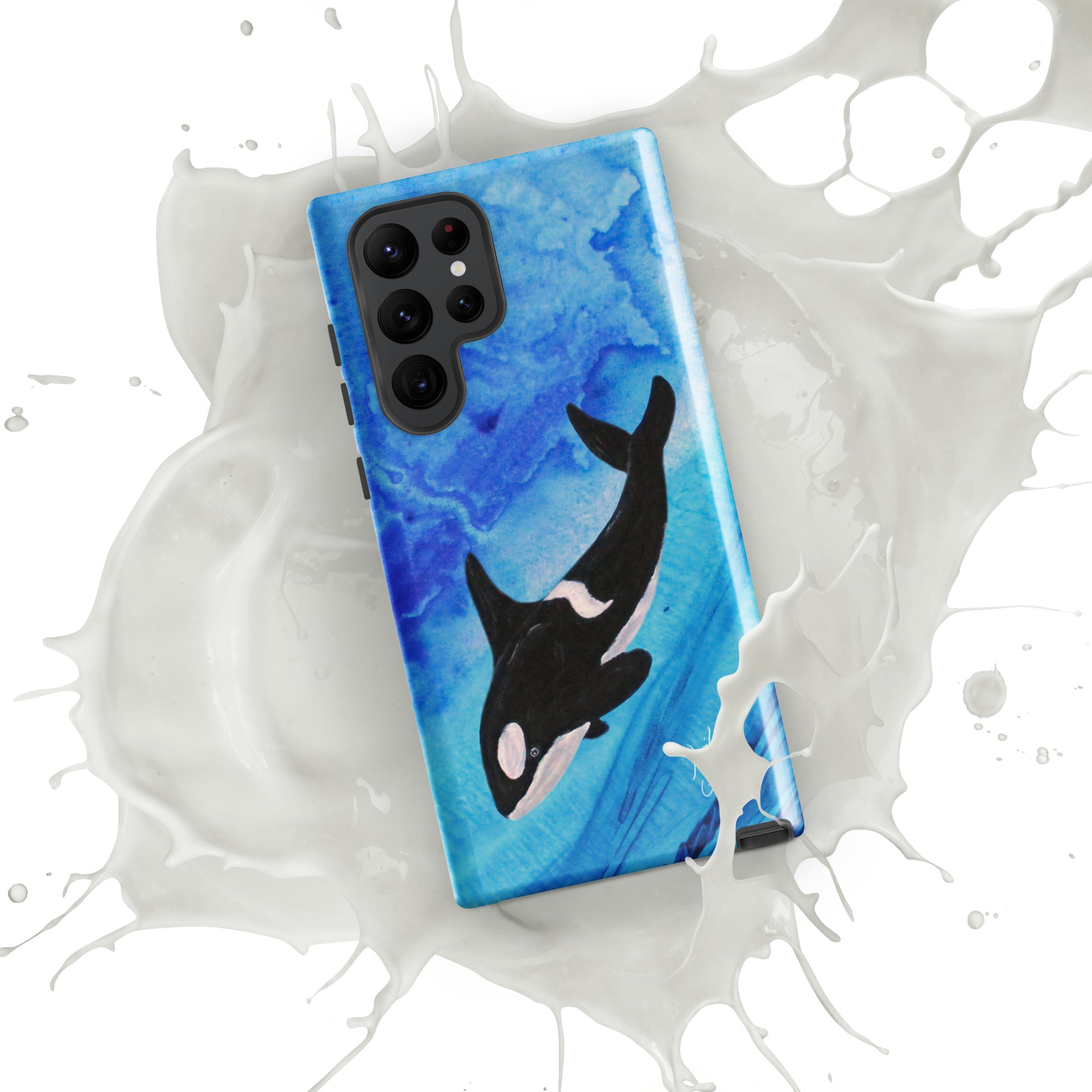 "Killer Whale" By Kai Gentile Tough case for Samsung Phone®