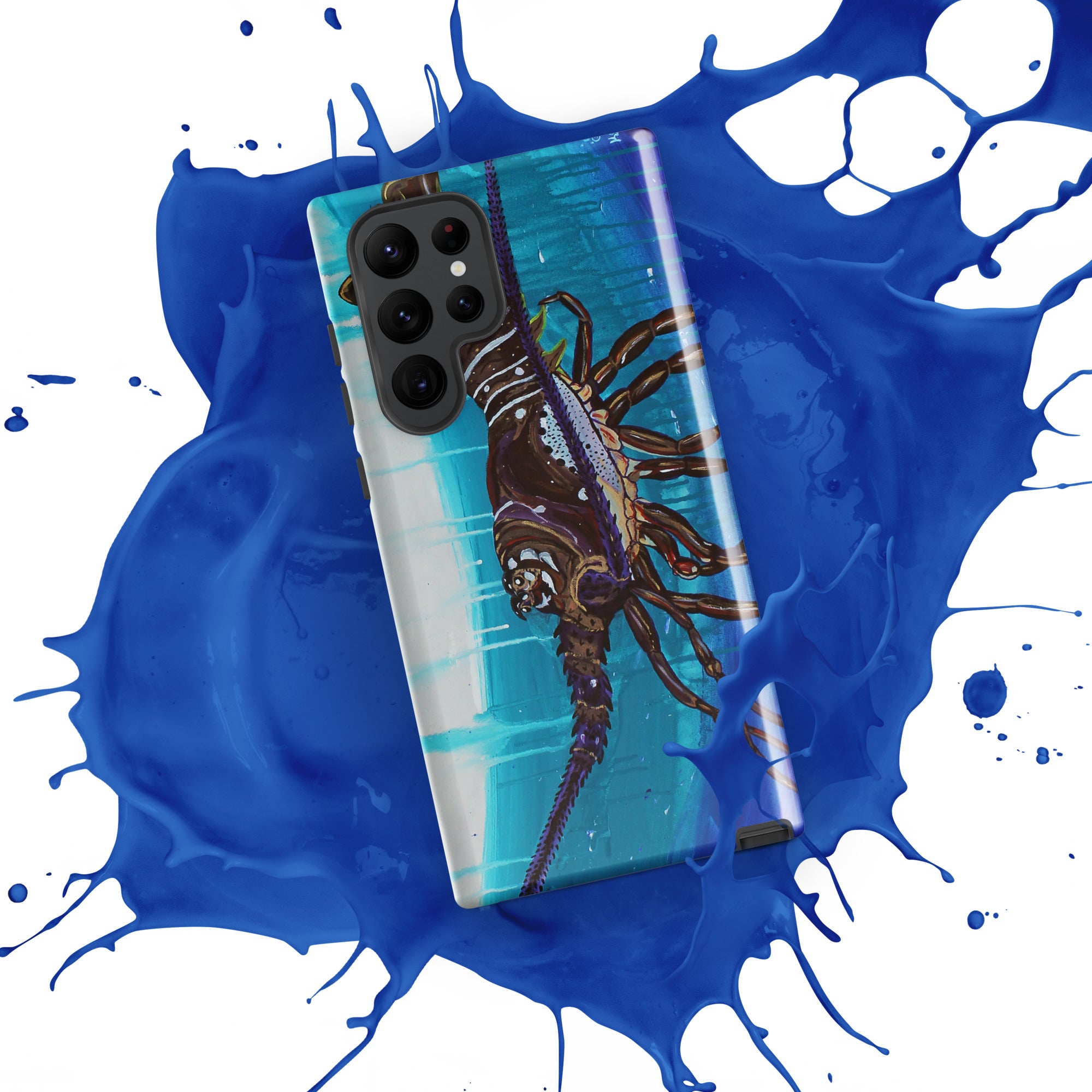 "Florida Spiny Lobster" By Kai Gentile Tough case for Samsung Phone®