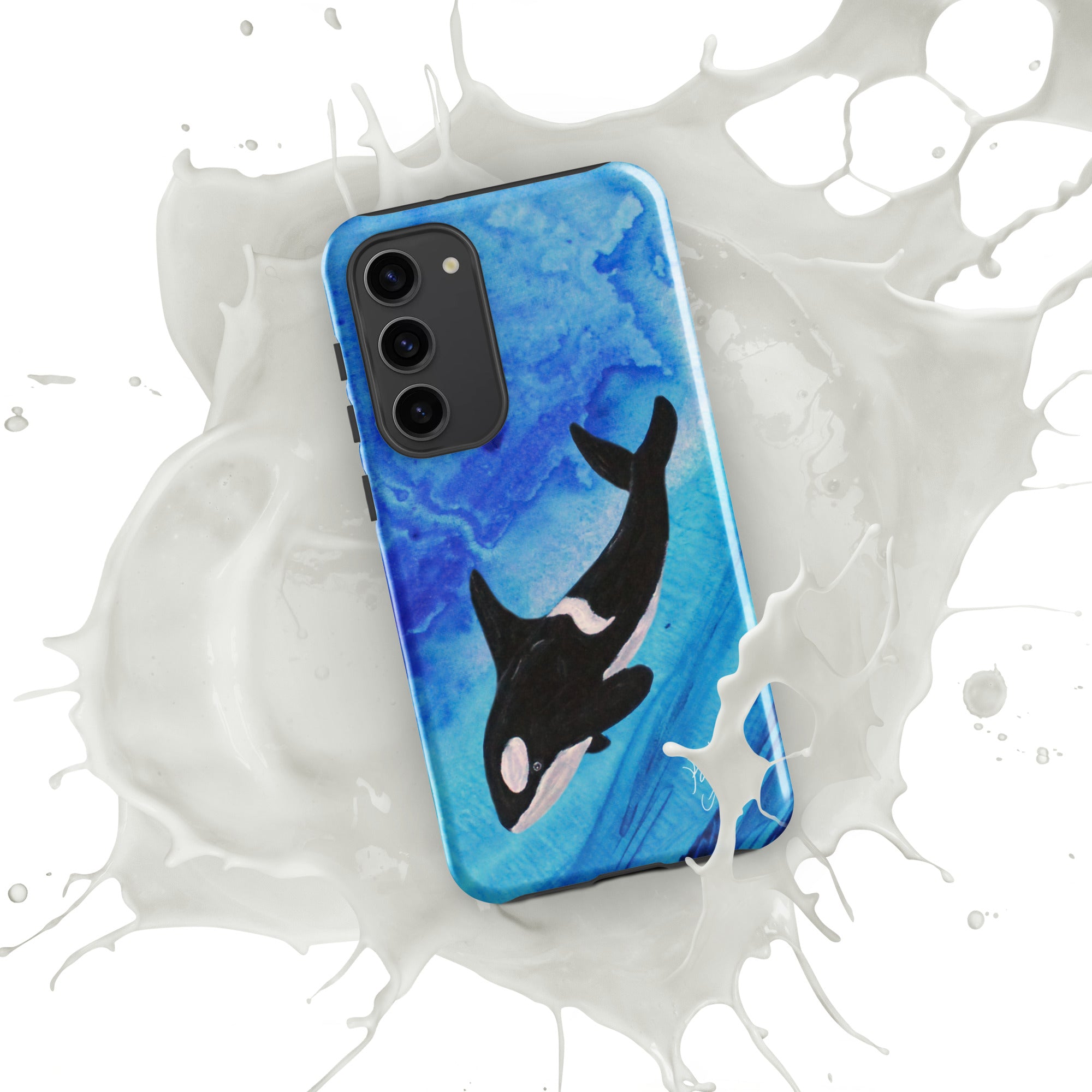 "Killer Whale" By Kai Gentile Tough case for Samsung Phone®