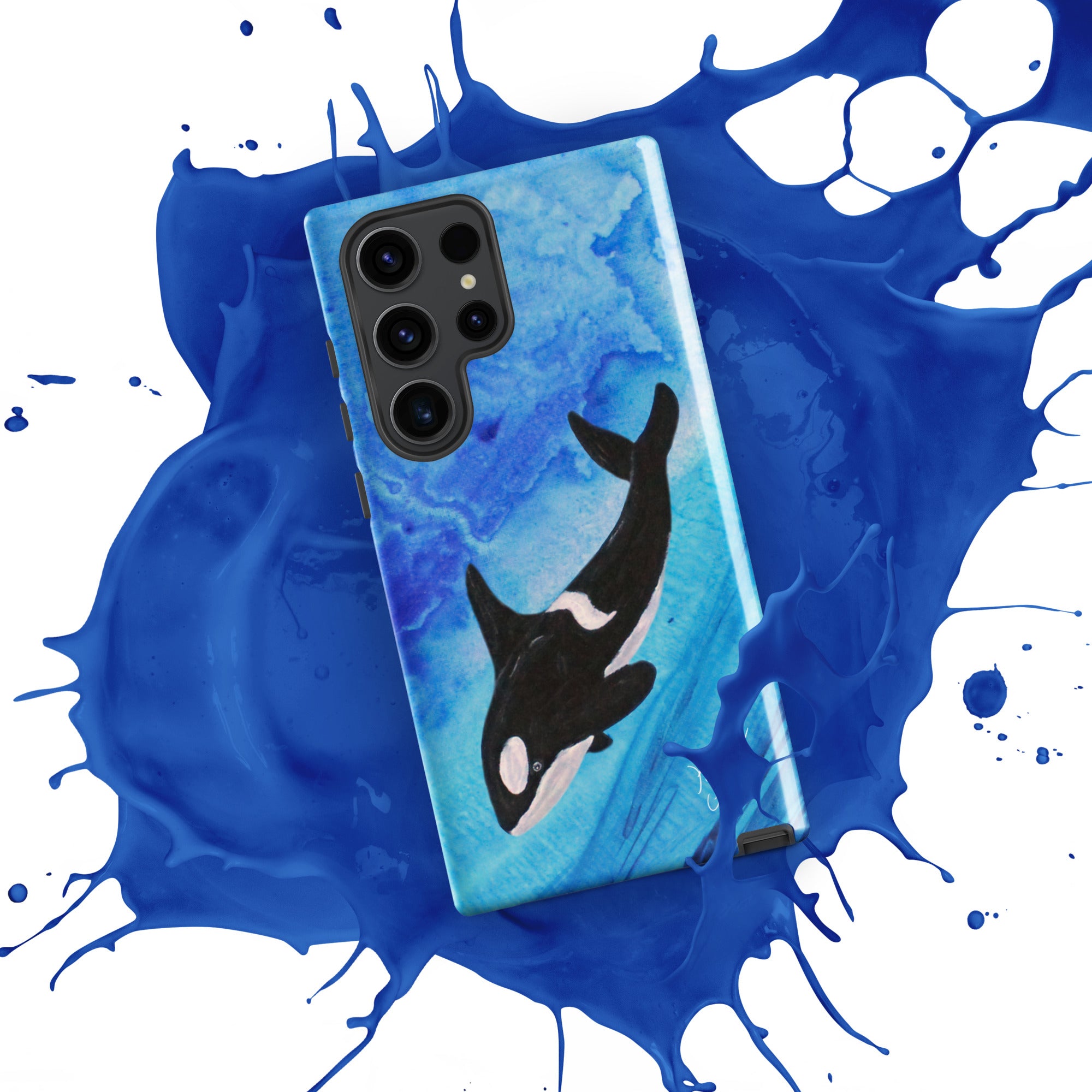 "Killer Whale" By Kai Gentile Tough case for Samsung Phone®