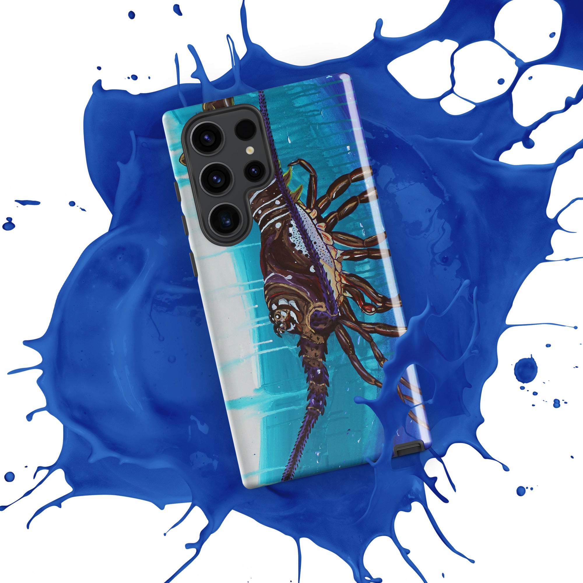 "Florida Spiny Lobster" By Kai Gentile Tough case for Samsung Phone®